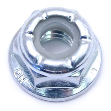 Midwest Fastener Nylon Insert Lock Nut, 1/4"-20, Steel, Grade 5, Zinc Plated, 20 PK 31501